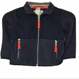 Carter’s Fleece Jacket & Gap Knit Hat